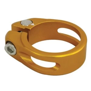 Image of ETC One23 Alloy Seat Clamp 31.8mm Orange
