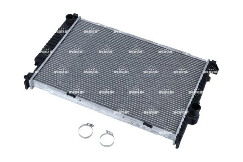 Image of NRF 507620 Engine radiator Brazed cooling fins, Aluminium, with piston clip Aluminium Radiator,engine cooling (470)