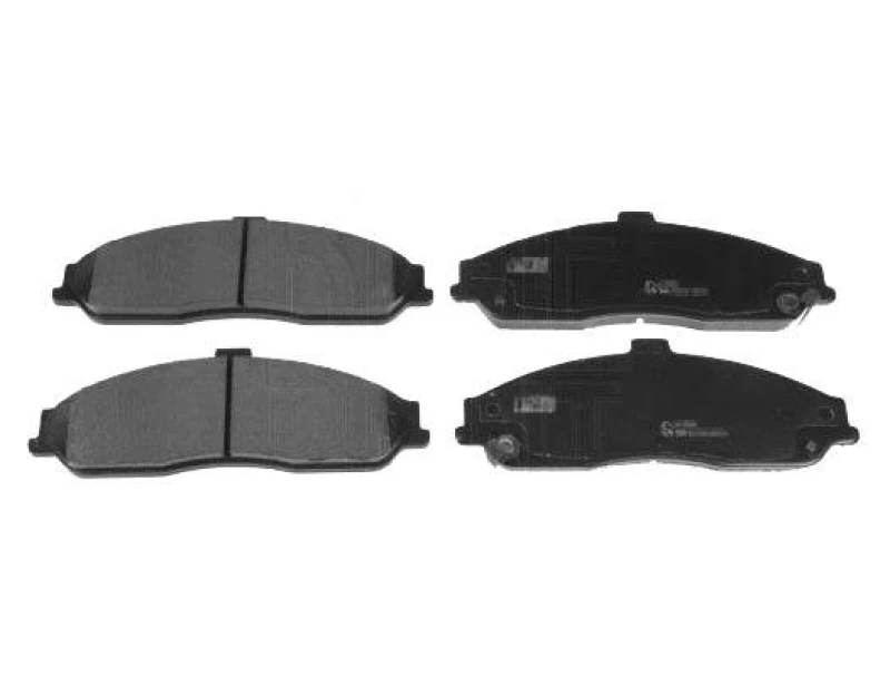 Image of Blue PRINT ADA104245 Brake pad set Front Axle, with acoustic wear warning Brake Pad Set,disc brake (402)