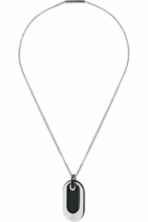 image of Mens Calvin Klein Stainless Steel Grade Pendant KJ0GBP190100