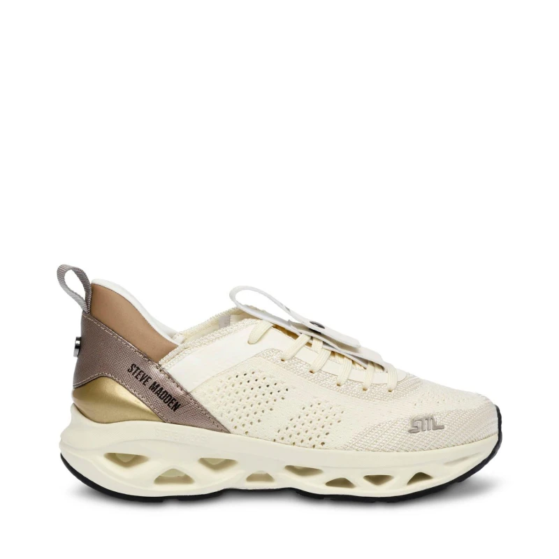 Image of Steve Madden Surge 1 Trainers White female UK 3