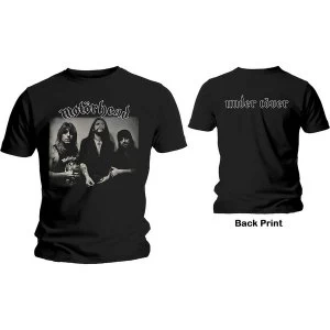 Image of Motorhead - Under Cover Unisex Medium T-Shirt - Black