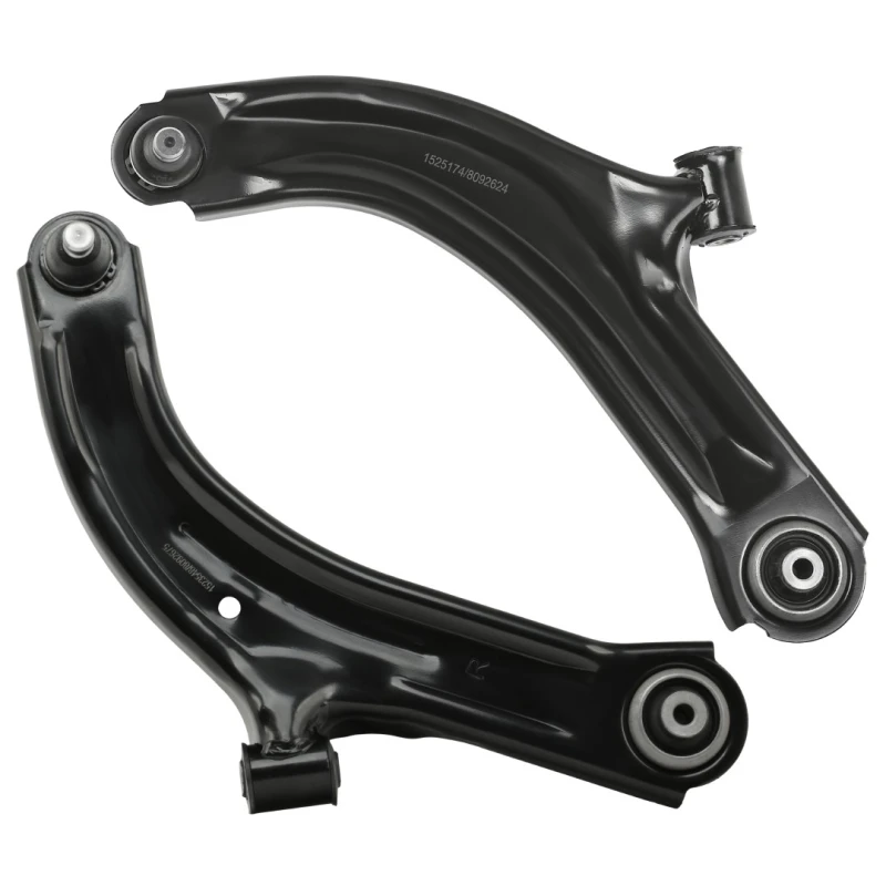 Image of RIDEX 772S0596 Control arm repair kit Front Axle, Control Arm Sheet Steel Suspension Kit (772)