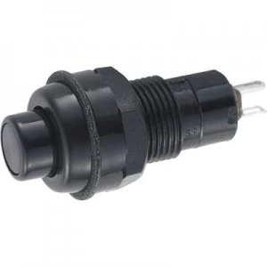 image of Miyama DS 256 BK Pushbutton switch 125 V AC 3 A 1 x OffOn latch