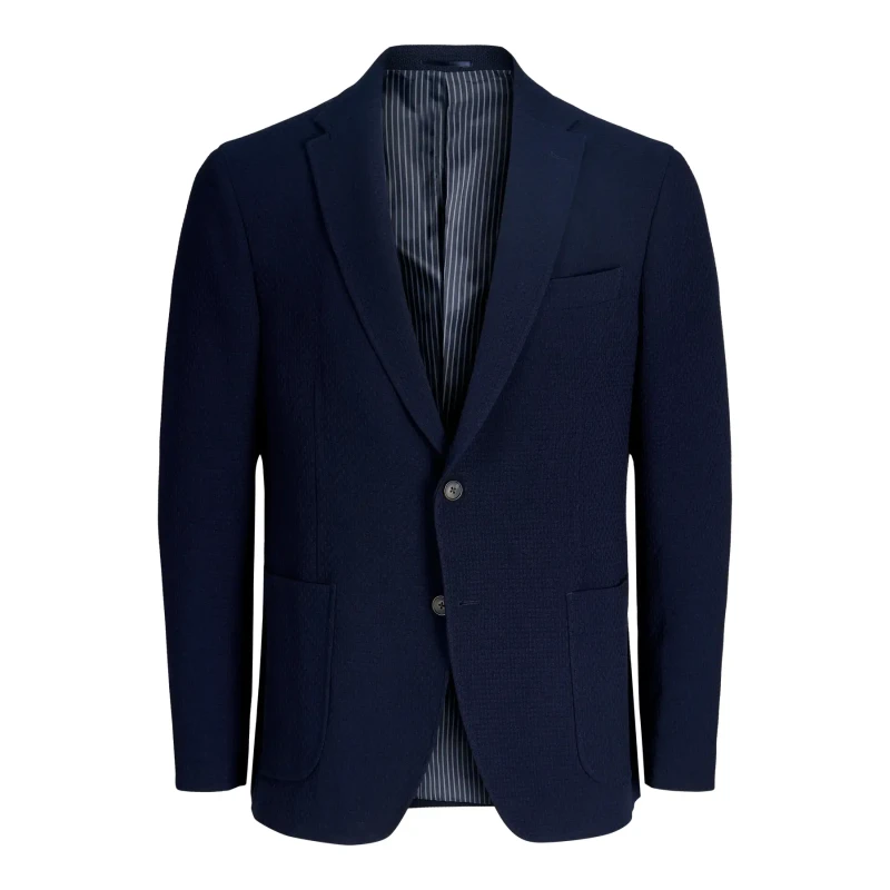 Image of jack & jones Textured blazer Jack & Jones Enzo Bleu Male 52