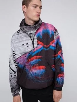 Image of Hugo Boss X Jimmy Turrell Blitz Quarter Zip Jacket Multi Size L Men