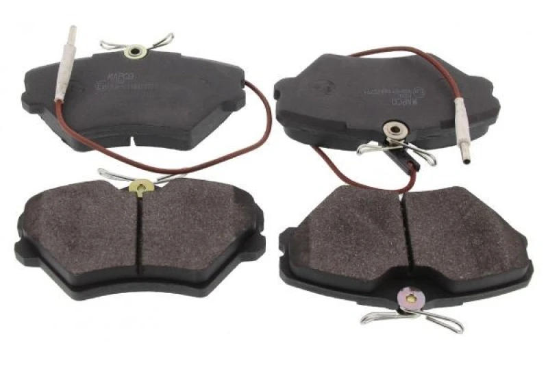 Image of MAPCO 6401 Brake pad set Front Axle, incl. wear warning contact Brake Pad Set,disc brake (402)