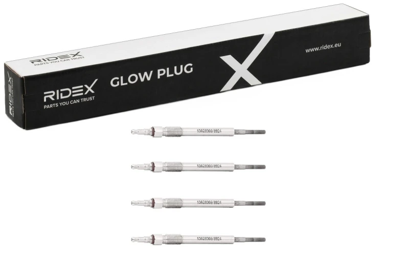 Image of RIDEX 243G0204 Glow plug 4,4V Glow Plug (243)
