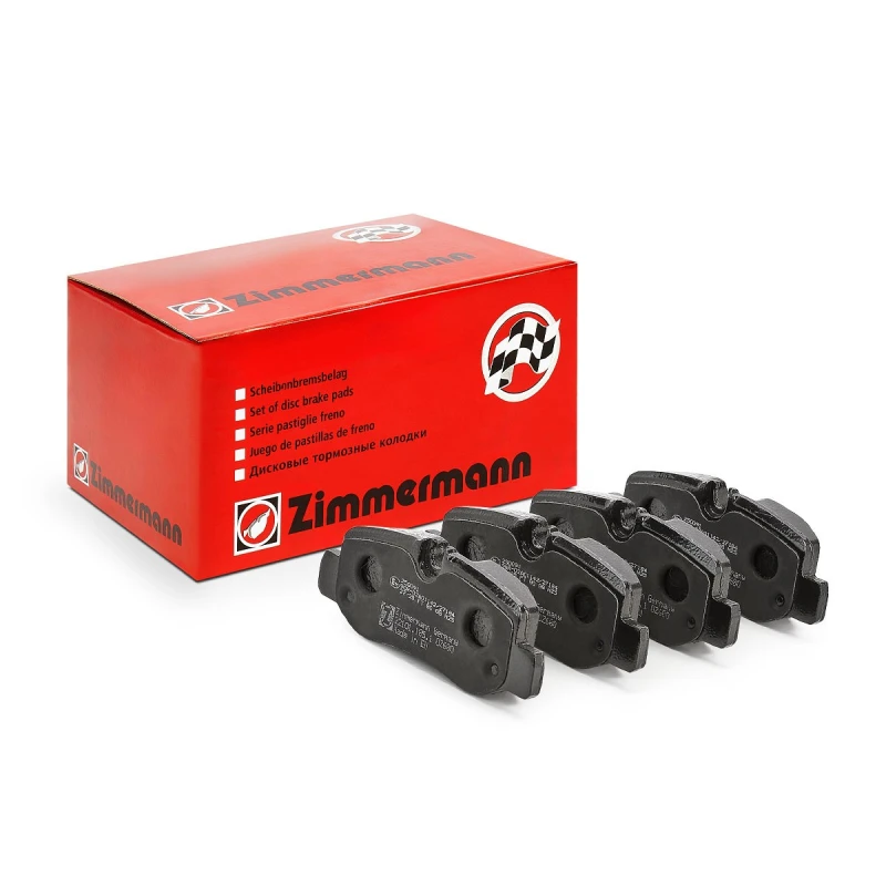 Image of ZIMMERMANN 22101.185.1 Brake pad set Rear Axle, Photo corresponds to scope of supply Brake Pad Set,disc brake (402)