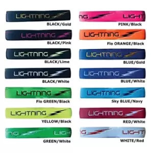 Image of Hurling LS XL Lightning Grip White/Black 140cm