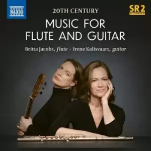 Image of 20th Century Music for Flute and Guitar by Britta Jacobs CD Album