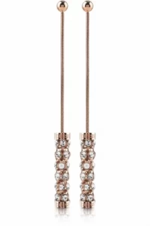 image of Guess Jewellery Rose Gold Earrings UBE28033