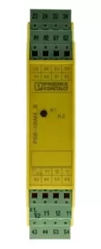 Image of Phoenix Contact Psr-Spp-24Dc/urm4/4X1/2X2/b Relay, Safety, 4No, 1Nc, 250V, 6A
