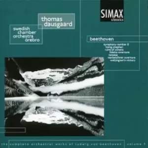 Image of Ludwig van Beethoven - Complete Orchestral Works Vol. 9 (Dausgaard, Swedish Co) CD Album - Used