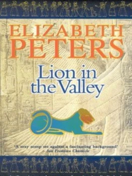 Image of Lion in the Valley by Elizabeth Peters Paperback