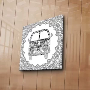 Image of BOYA-69 Multicolor Paintable Decorative Canvas Painting