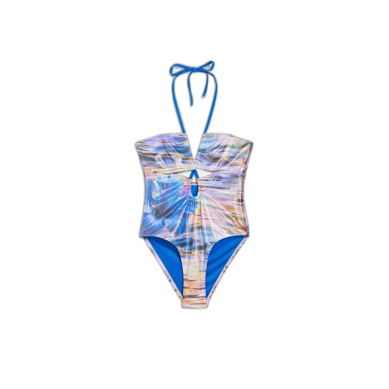 Image of Womens 1 Piece swimsuit Desigual Cancun Bleu Female XL