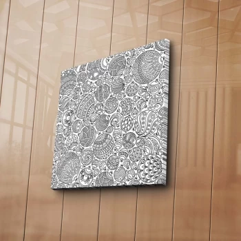 Image of BOYA-58 - No Pen Multicolor Paintable Decorative Canvas Painting
