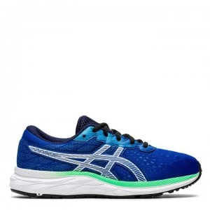 image of Asics Gel Excite 7 Junior Boys Running Shoes - Blue/White