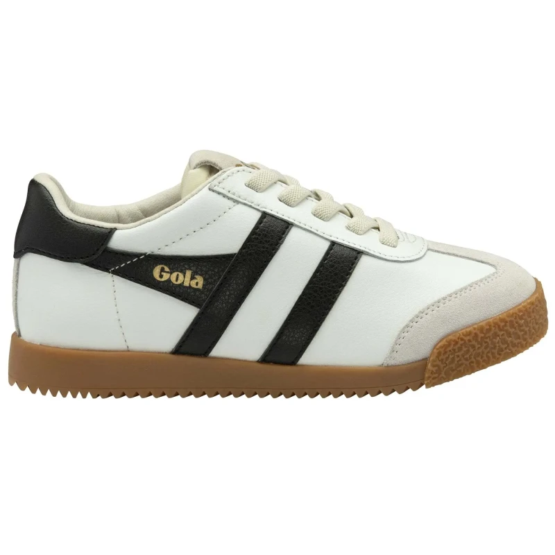 Image of Gola Child leather Trainers Gola Elan Blanc Unisex 35
