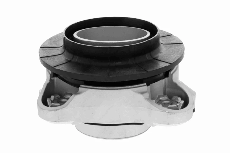 Image of VAICO V24-1307 Top strut mount Original VAICO Quality Front Axle Left, with integrated ball bearing Elastomer Suspension Strut Support Bearing (1180)