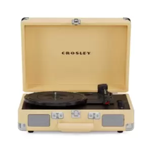 image of Crosley Cruiser Plus Fawn Turntable With Bluetooth Out