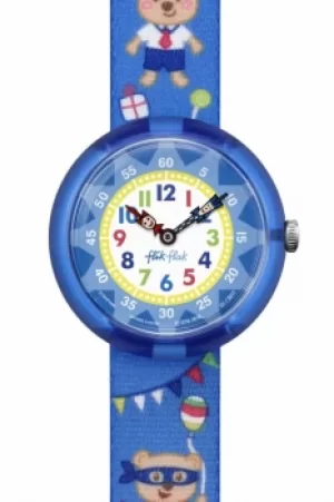 image of Childrens Flik Flak Cool Party Watch FBNP086