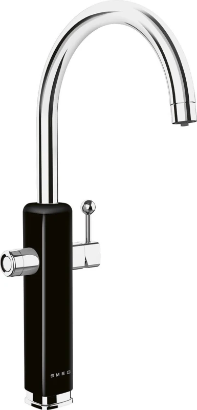 Image of Smeg 50's Style Kitchen Tap - Black
