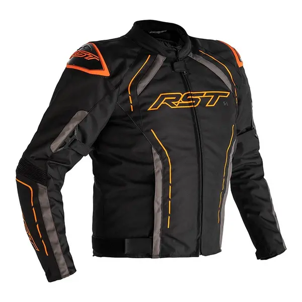 Image of RST S-1 Jacket Black Orange Grey Size 42