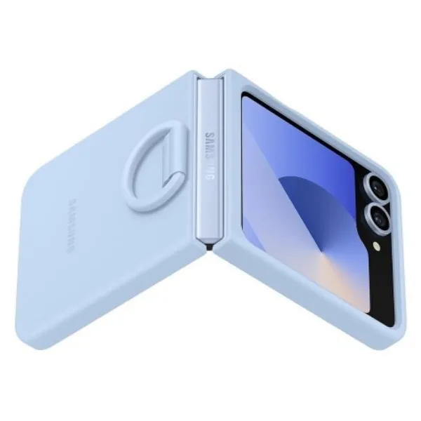 Image of Samsung EF-PF741TLEGWW mobile phone case 17cm (6.7") Cover Blue EF-PF741TLEGWW