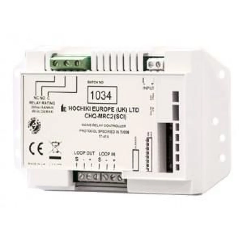Image of Hochiki CHQ-MRC2SCI MAINS RELAY CONTROLLER SCI