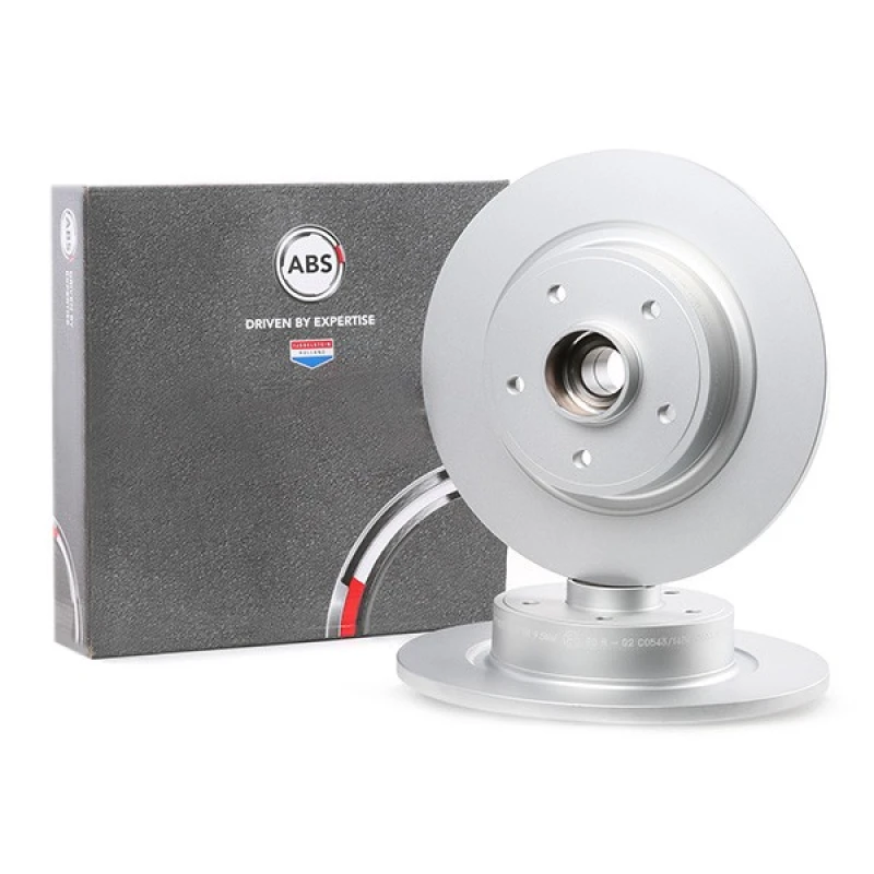Image of A.B.S. 17155C Brake disc Solid, Coated, with ABS sensor ring Brake Disc (82)
