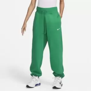 Image of Nike Sportswear Phoenix Fleece Womens High-Waisted Oversized Sweatpants - Green