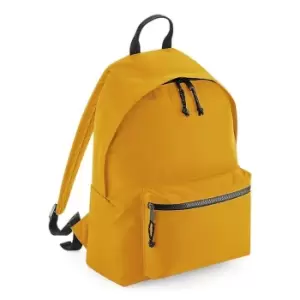 Image of Bagbase Recycled Backpack (One Size) (Mustard Yellow)