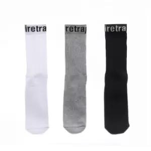 image of Firetrap Pack Crew Socks - Multi