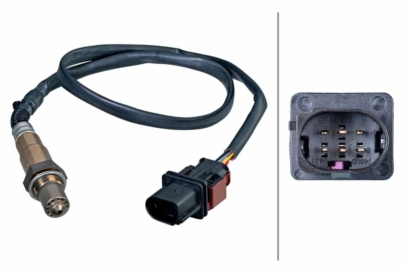 Image of HELLA Lambda sensor HELLA 6PA 358 243-551