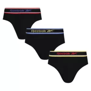 Image of Reebok 3 Pack Arrow Trunks Mens - Black