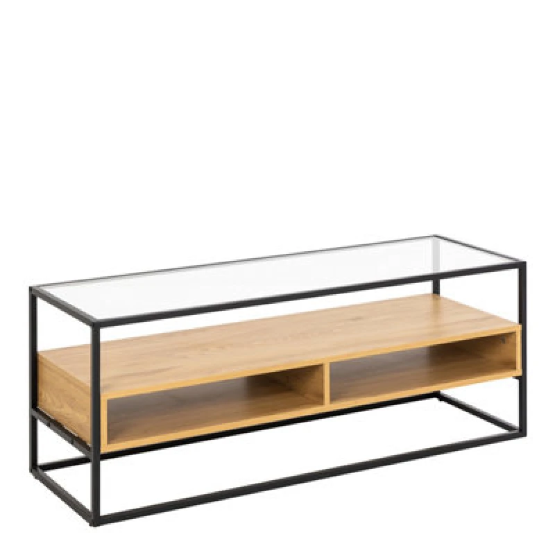 Image of Furniture To Go Randolf TV Unitin Black And Oak