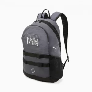 image of PUMA Neymar Jr Street Youth Football Backpack, White, Accessories