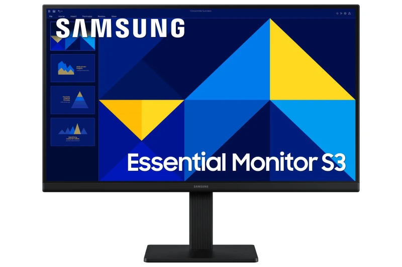 Image of Samsung LS22D300GAUXXU Full HD 22" IPS LCD Monitor - Black 8806095816890