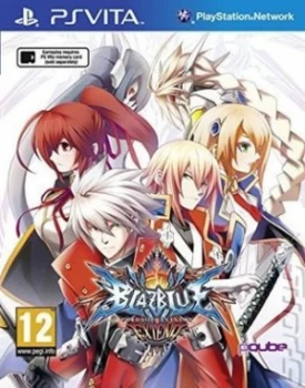 image of Blazblue Chronophantasma Extend PS Vita Game