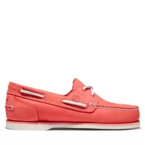 image of Timberland Classic 2-eye Boat Shoe For Her In Red Red, Size 5