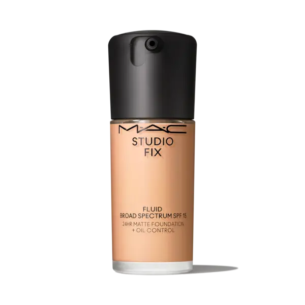 Image of MAC Studio Fix Fluid SPF 15 Foundation - N6.5 - Soft-Matte Finish - 24hr Medium-To-Full Coverage - 30ml - MAC Cosmetics