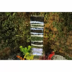 Image of Tranquility Small Stainless Steel Wave Mains Powered Water Feature