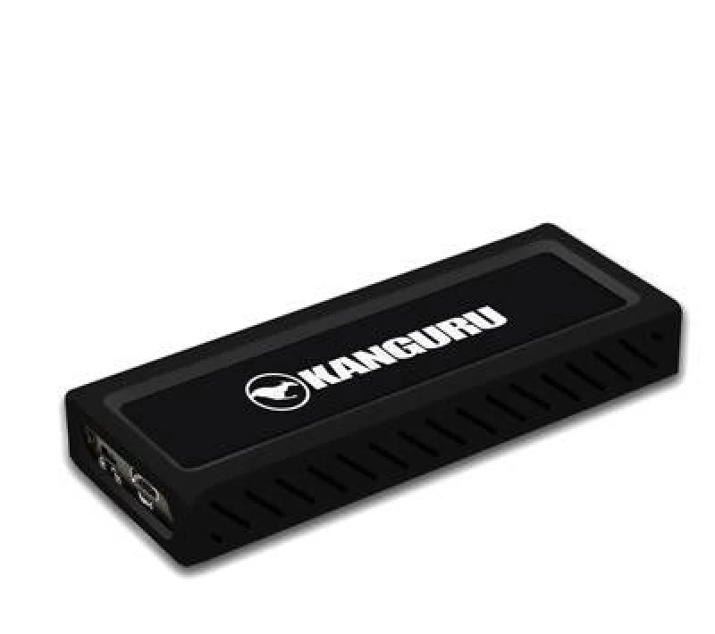 Image of iStorage iStorage Kanguru UltraLock Superspeed+ USB-C M.2 NVMe External SSD 4 TB| Secure Portable Solid State Drive |Physical Write Protect Switch| Se
