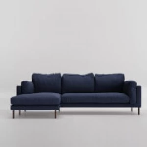 image of Swoon Munich House Weave Corner Sofa - Left Hand Side - Corner Sofa - Navy