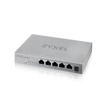 image of ZYXEL MG-105 5 Ports Ethernet Switch - 2.5 Gigabit Ethernet - 2500Base