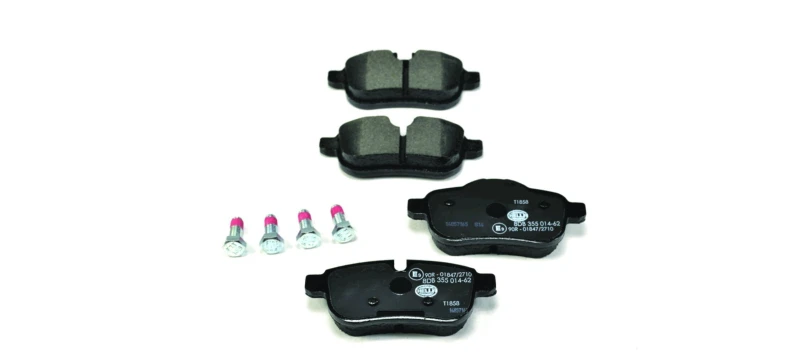 Image of HELLA Brake pad set HELLA 8DB 355 014-621