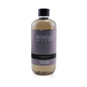 image of MillefioriNatural Fragrance Diffuser Refill - Cocoa Blanc & Woods 500ml/16.9oz