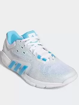 Image of adidas Dropset Trainers, Pink/White, Size 11.5, Women